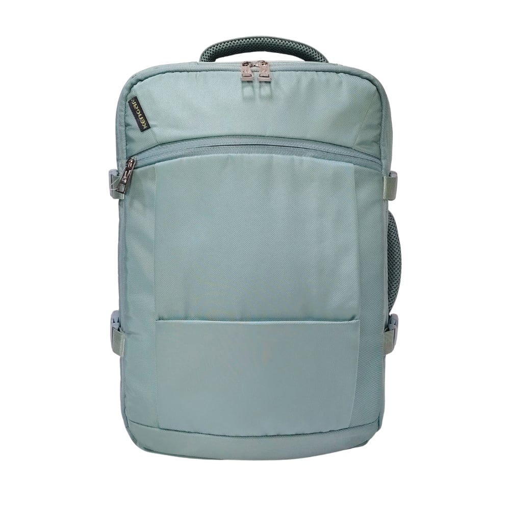 MOCHILA VIAJERA TRENDY KENGAR - VERDE AGUA - 2