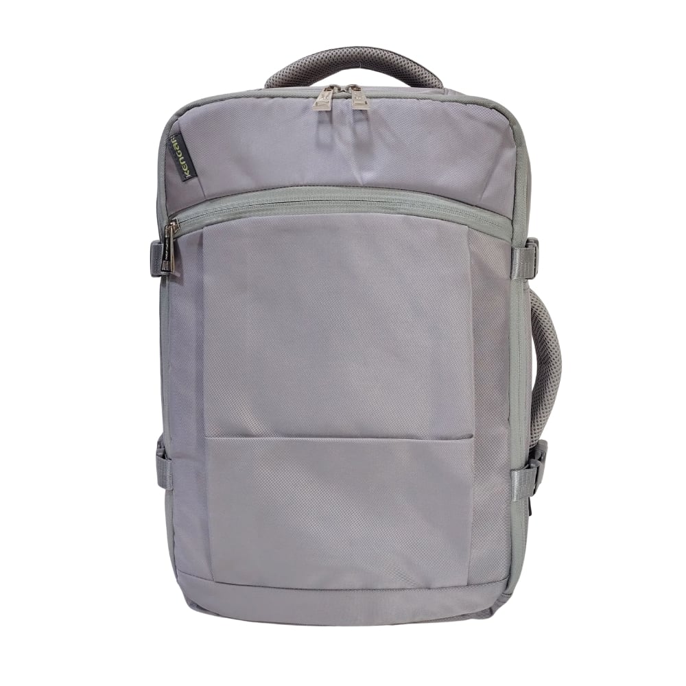 MOCHILA VIAJERA TRENDY KENGAR - PLOMO PLATA - 2