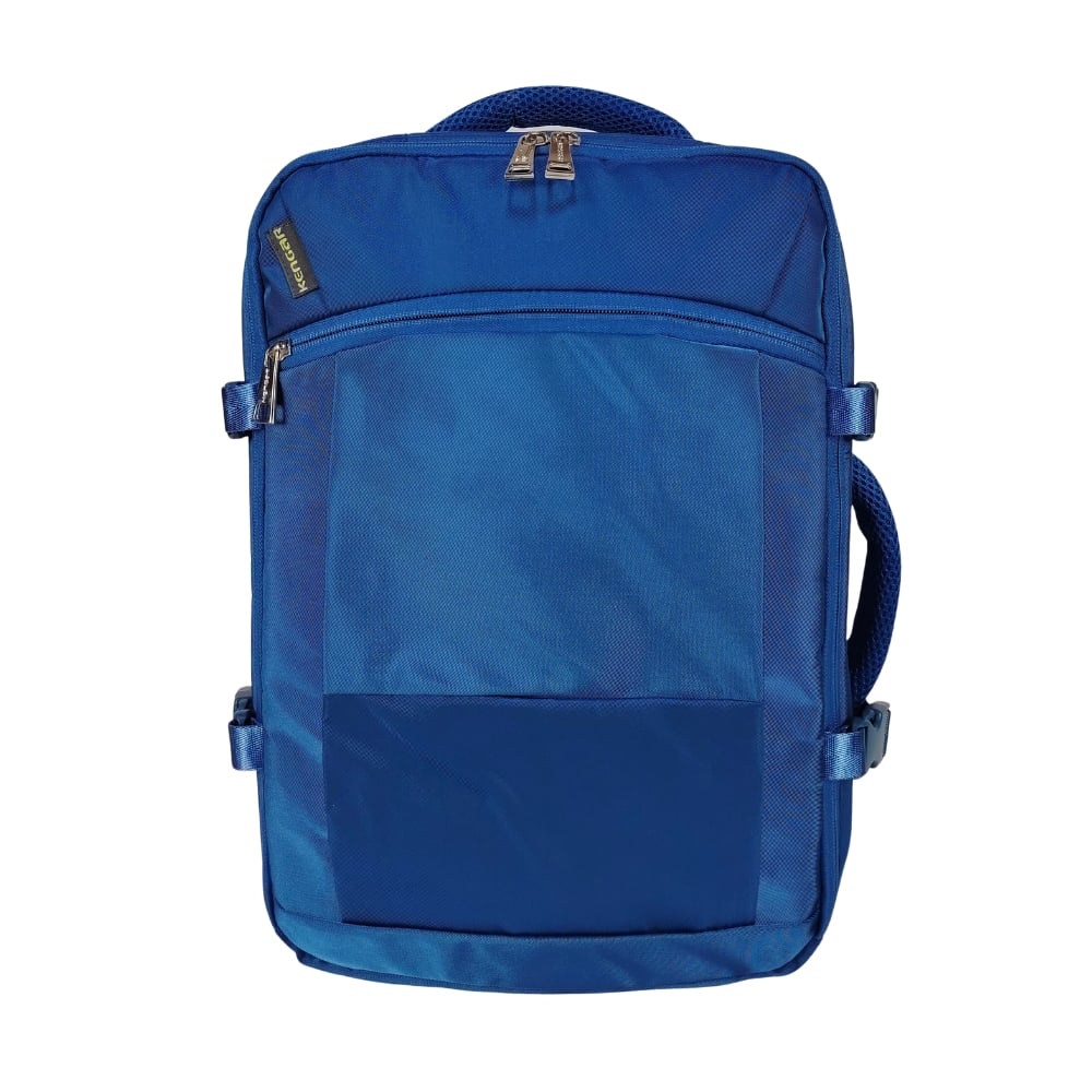 MOCHILA VIAJERA TRENDY KENGAR - ACERO - 2