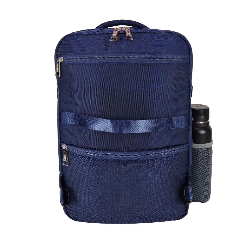 MOCHILA VIAJERA TRENDY KENGAR - AZUL - 8