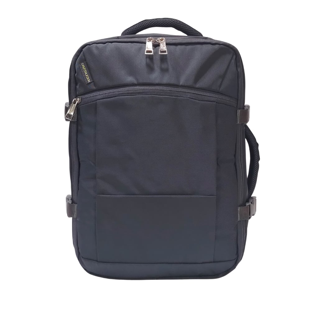 MOCHILA VIAJERA TRENDY KENGAR - PLOMO - 2