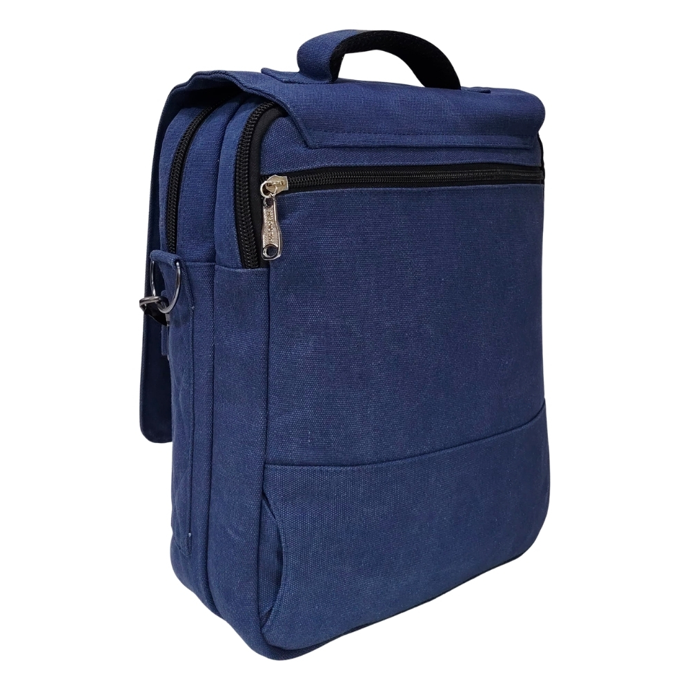 MORRAL MOCHILA MODELO PYG KENGAR - ACERO - 6