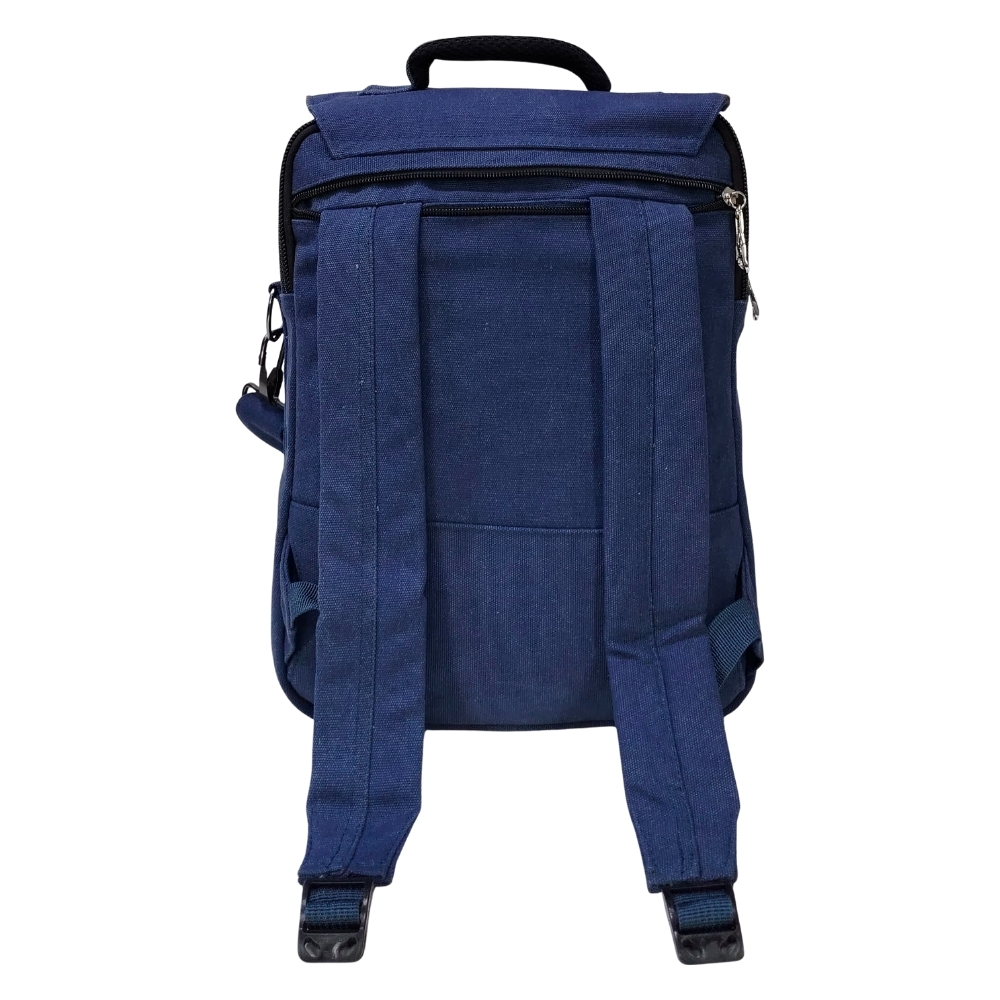 MORRAL MOCHILA MODELO PYG KENGAR - ACERO - 8