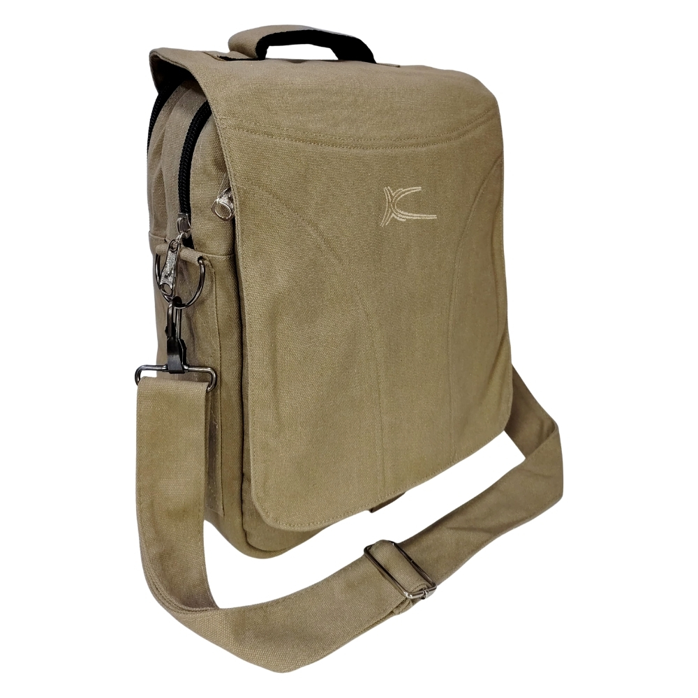 MORRAL MOCHILA MODELO PYG KENGAR - BEIGE - 5