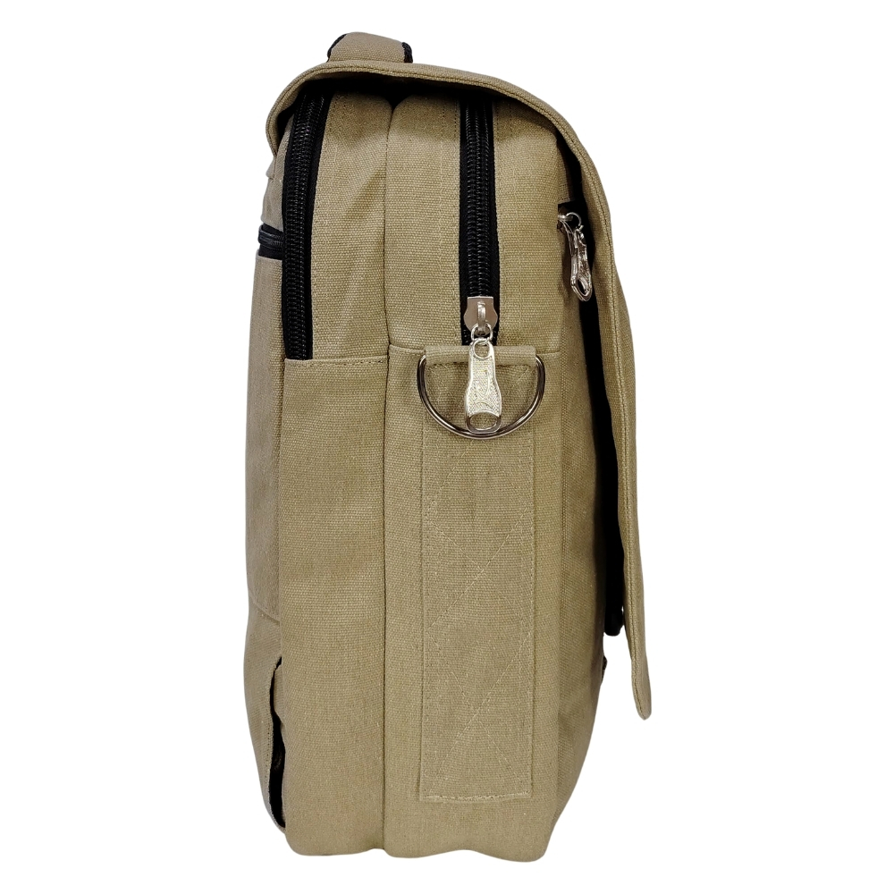MORRAL MOCHILA MODELO PYG KENGAR - BEIGE - 6