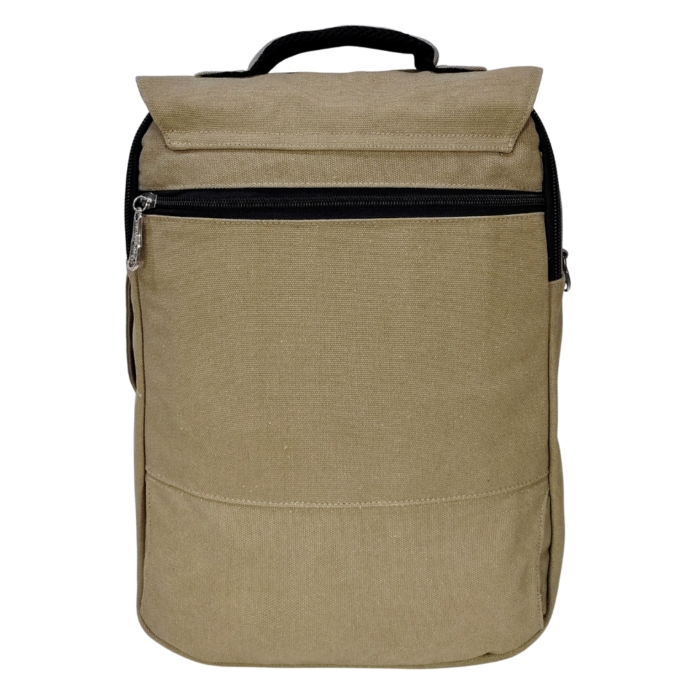 MORRAL MOCHILA MODELO PYG KENGAR - BEIGE - 7