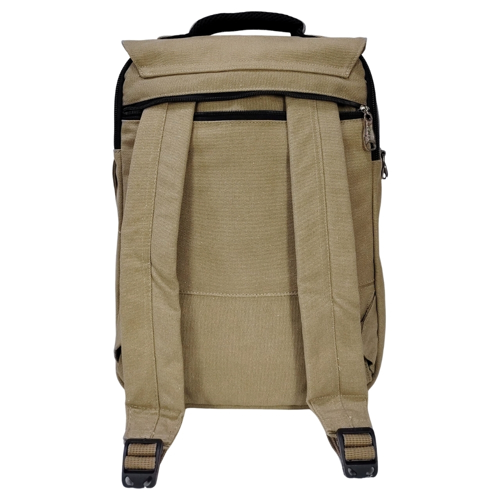 MORRAL MOCHILA MODELO PYG KENGAR - BEIGE - 8