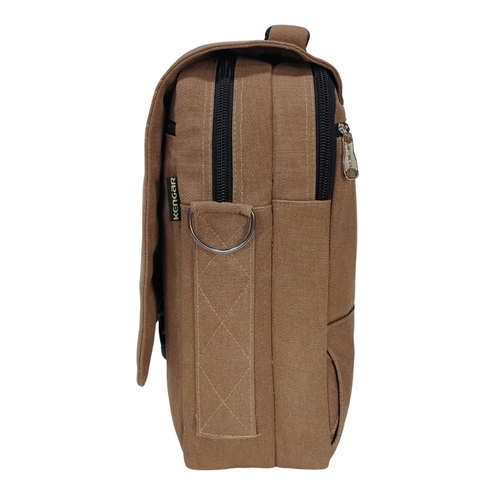 MORRAL MOCHILA MODELO PYG KENGAR - HABANO - 6