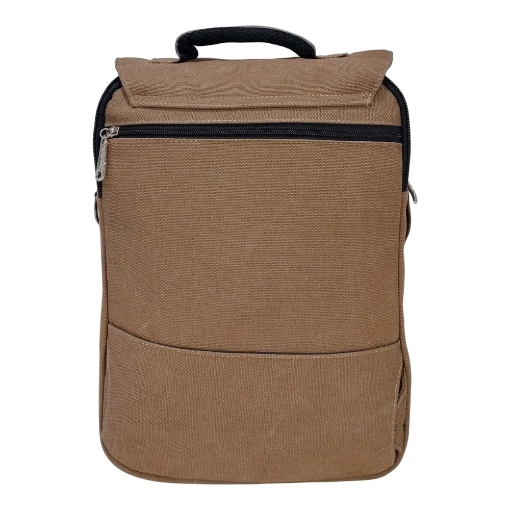 MORRAL MOCHILA MODELO PYG KENGAR - HABANO - 7