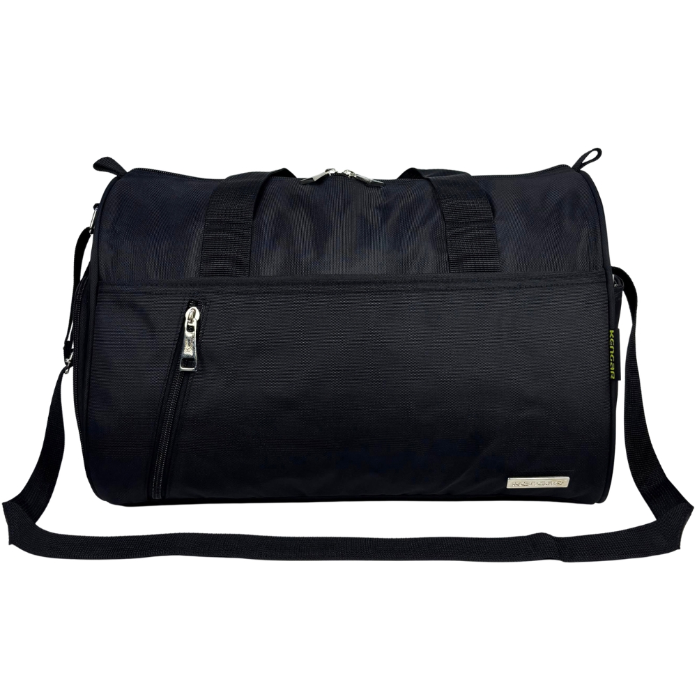 MALETÍN DEPORTIVO CON ZAPATERA N.2 KENGAR - NEGRO - 1