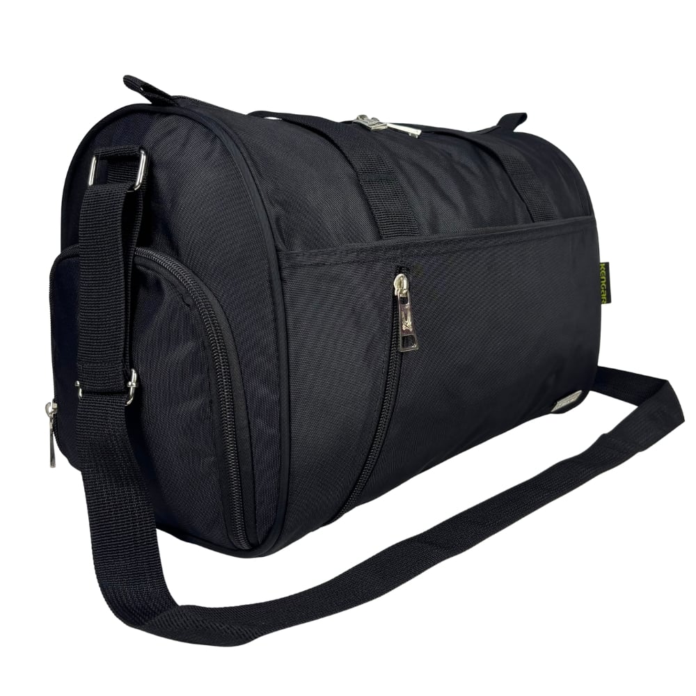 MALETÍN DEPORTIVO CON ZAPATERA N.2 KENGAR - NEGRO - 3