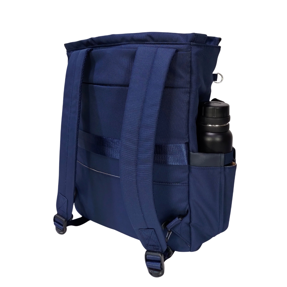 BOLSO MOCHILA VIAJERA MODELO RENATA - AZUL - 7