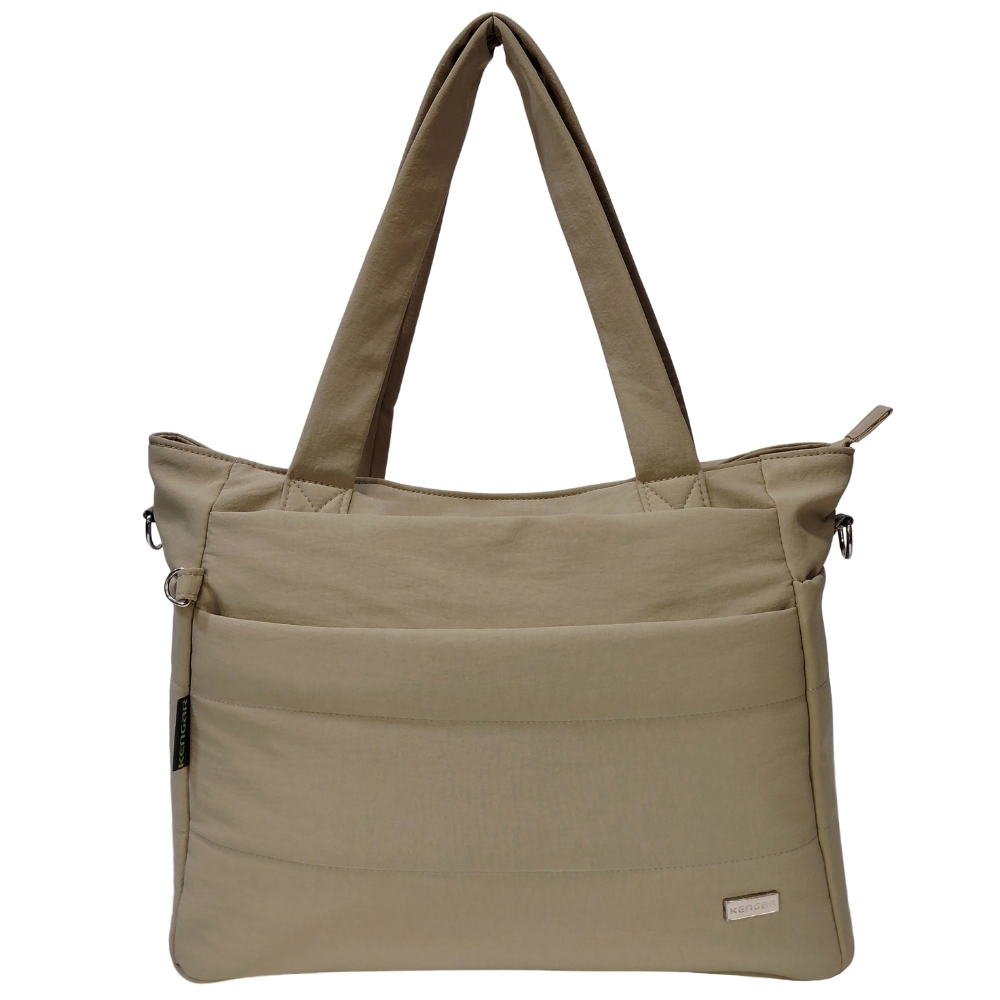 BOLSO VALENTINA KENGAR - BEIGE - 1