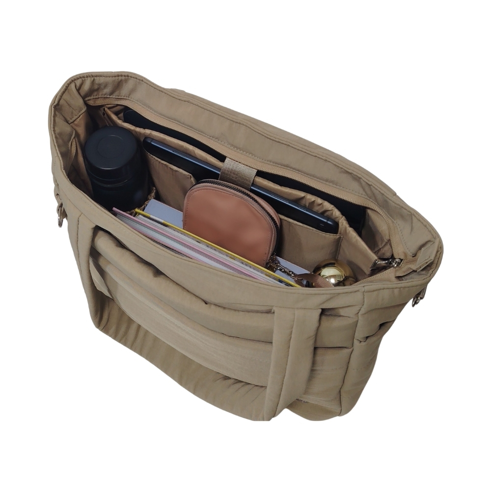 BOLSO VALENTINA KENGAR - BEIGE - 2
