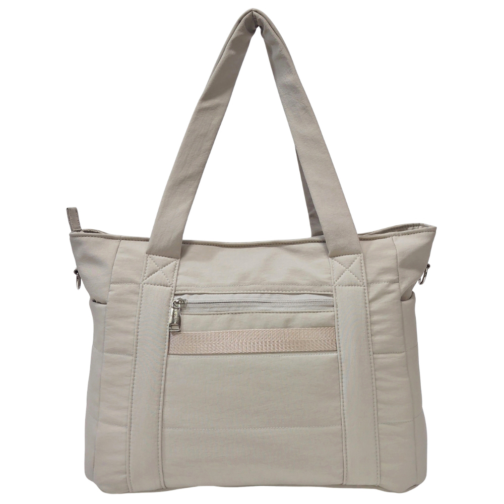 BOLSO VALENTINA KENGAR - CREMA CLARO - 6
