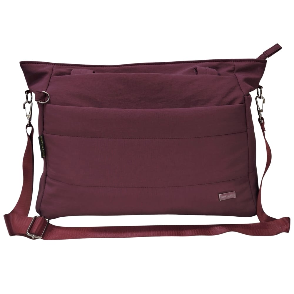 BOLSO VALENTINA KENGAR - GUINDA - 3