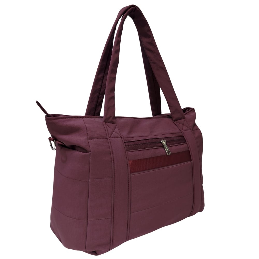 BOLSO VALENTINA KENGAR - GUINDA - 5
