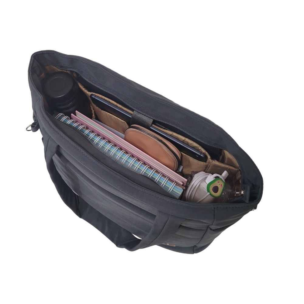 BOLSO VALENTINA KENGAR - PLOMO - 2