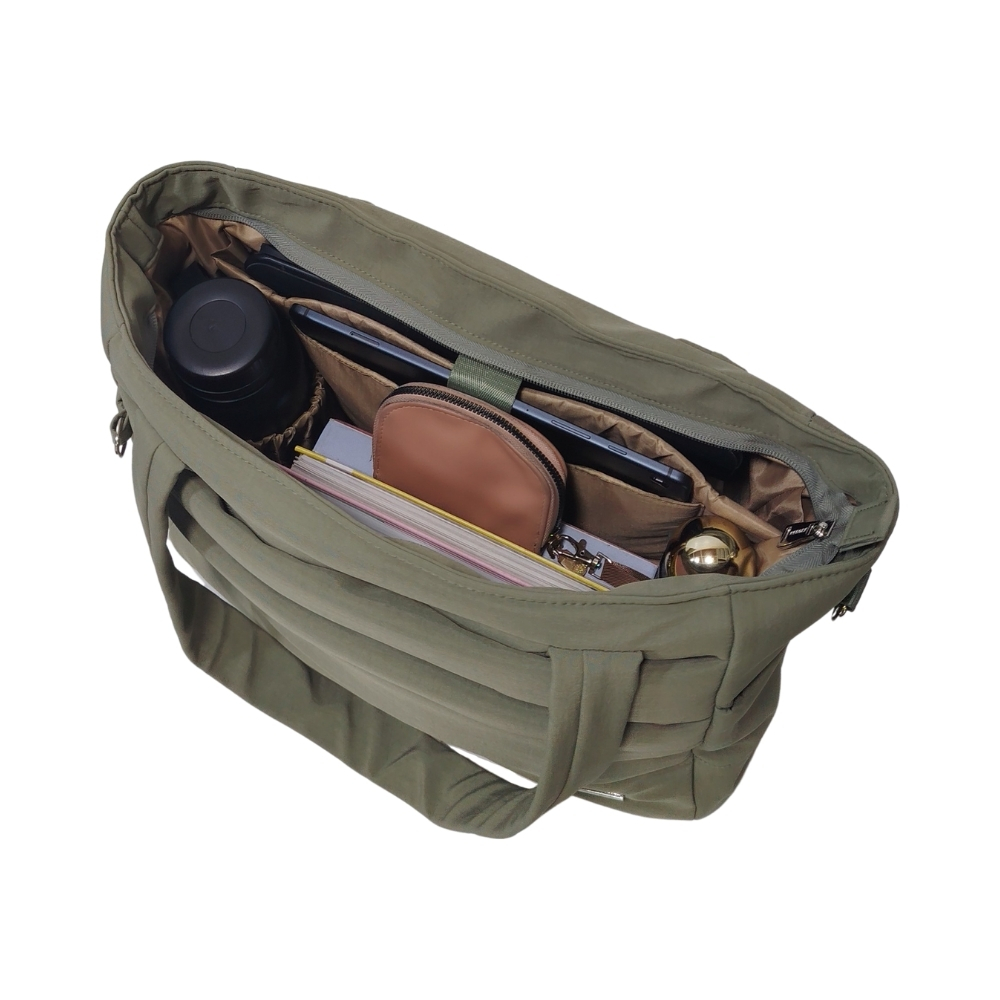 BOLSO VALENTINA KENGAR - VERDE OLIVO - 2