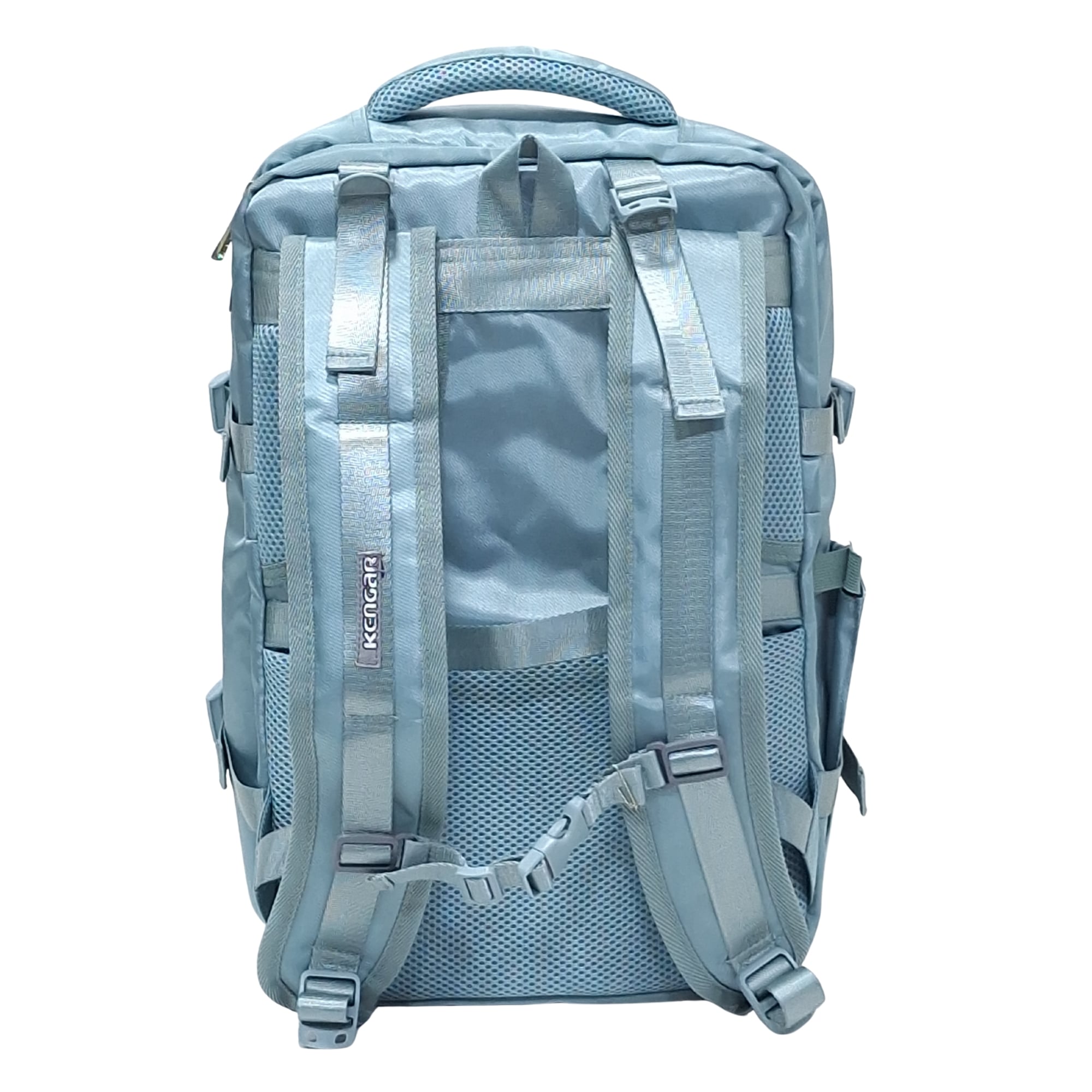 COMBO MOCHILA VIAJERA VERDE PASTEL + CARTUCHERA POWER VERDE JADE - 5