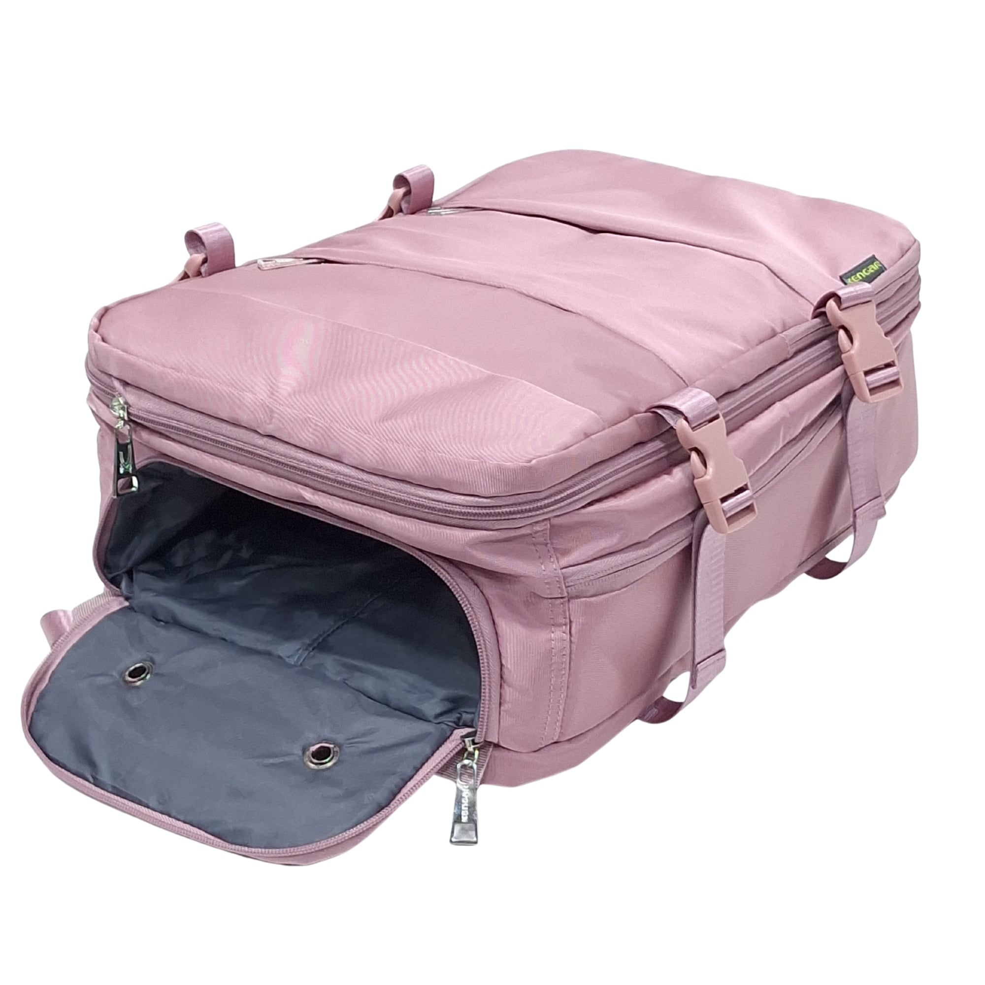 COMBO MOCHILA VIAJERA + LONCHERA CARS - PALO ROSA CLARO - 4