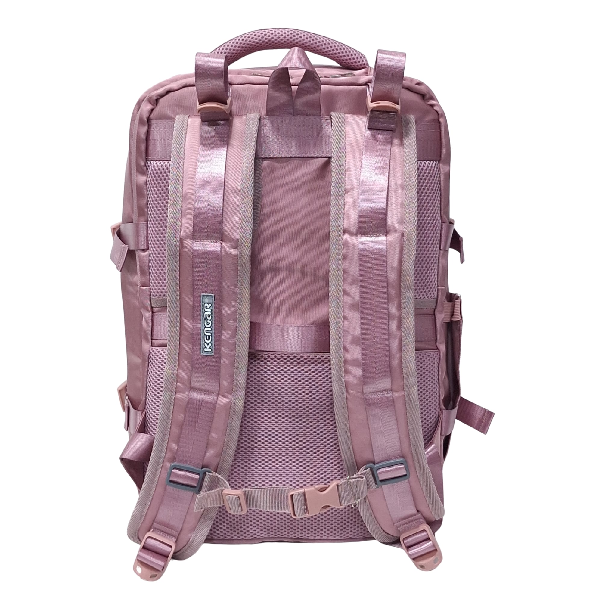COMBO MOCHILA VIAJERA + LONCHERA CARS - PALO ROSA CLARO - 5