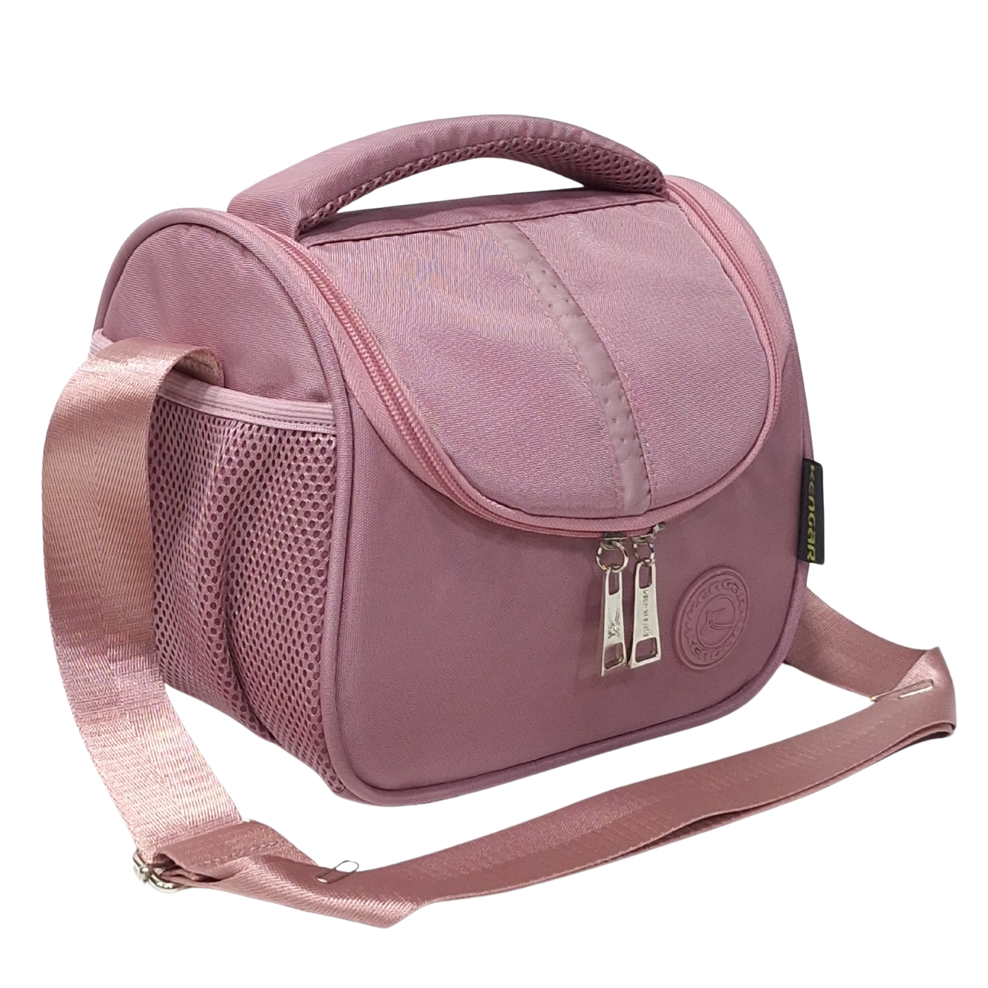 COMBO MOCHILA VIAJERA + LONCHERA CARS - PALO ROSA CLARO - 8