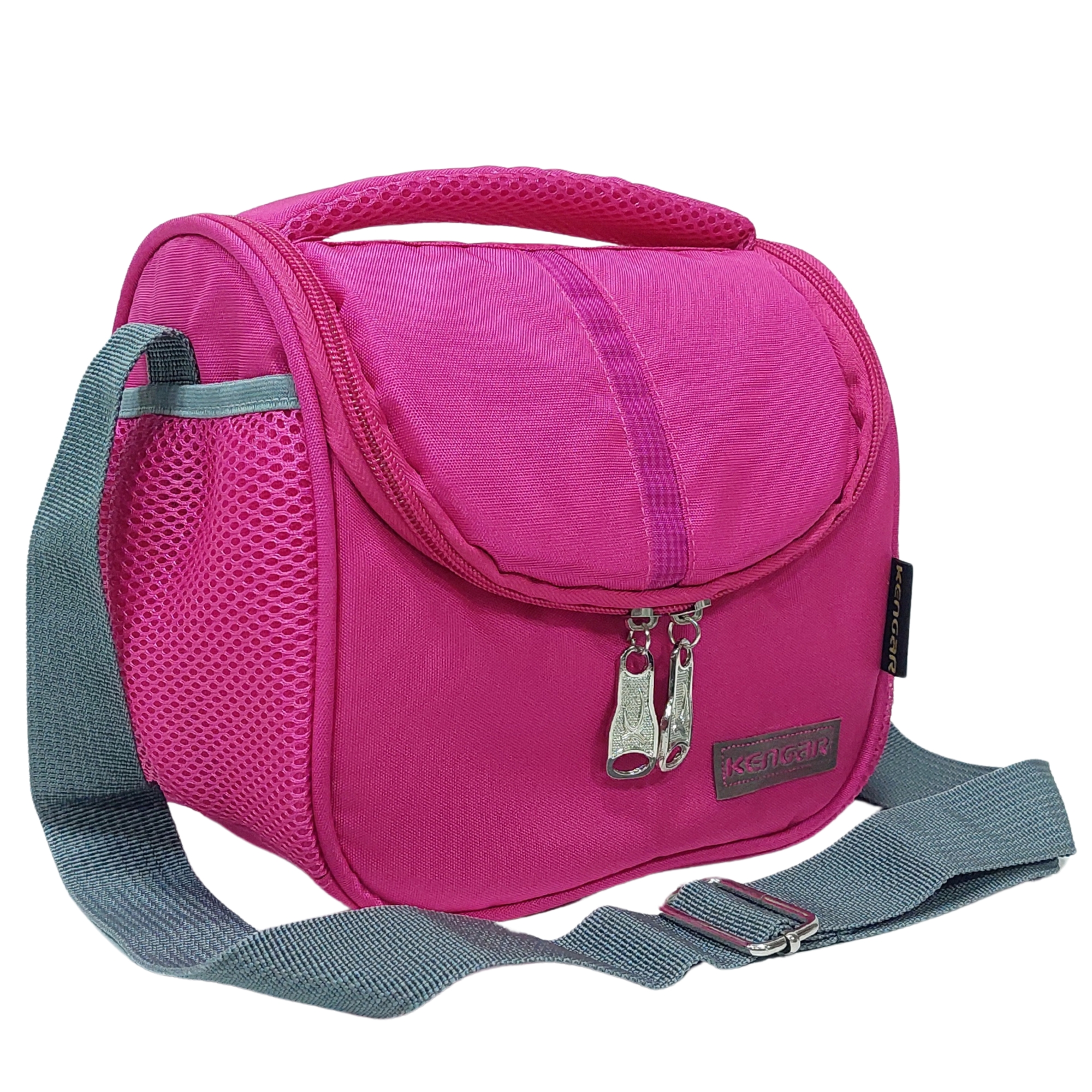 COMBO MORRAL GYM + LONCHERA CARS - FUCSIA - 8