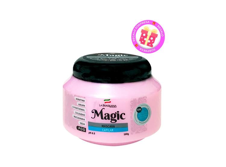 MÁSCARA CAPILAR POS- LA BRASILIANA 500GR + REGALO - 1