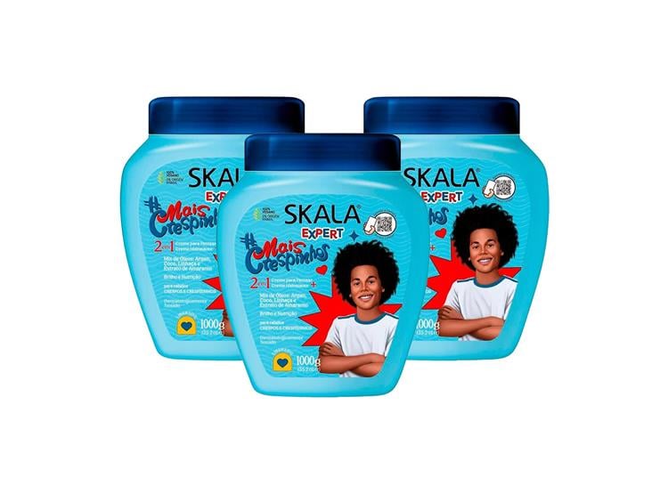 2 EN 1 CREMA PARA PEINAR E HIDRATANTE 1000G - SKALA 3 UNID - 1