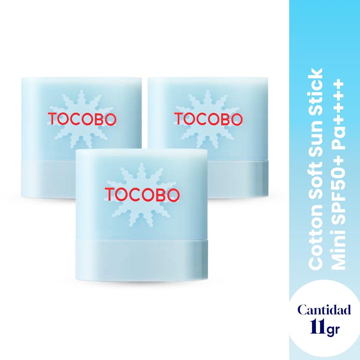 TOCOBO COTTON SOFT SUN STICK MINI 50+ PA++++ 3 UND - 1