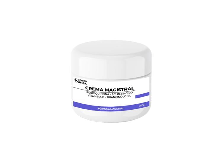 CREMA MAGISTRAL HIDROQUINONA 4% & AC RETINOICO 0.025% & VITAMINA C 2% & TRIANCINOLONA 0.025% DERMO SUMAK - 1