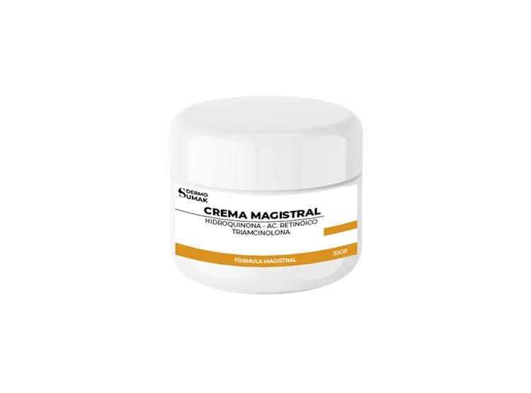 CREMA MAGISTRAL HIDROQUINONA 4% & AC RETINOICO 0.025% & TRIANCINOLONA 0.025% - 30 GR DERMO SUMAK - 1