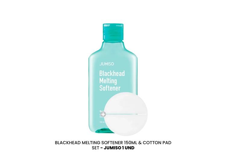 BLACKHEAD MELTING SOFTENER Y COTTON PAD SET JUMISO - 2