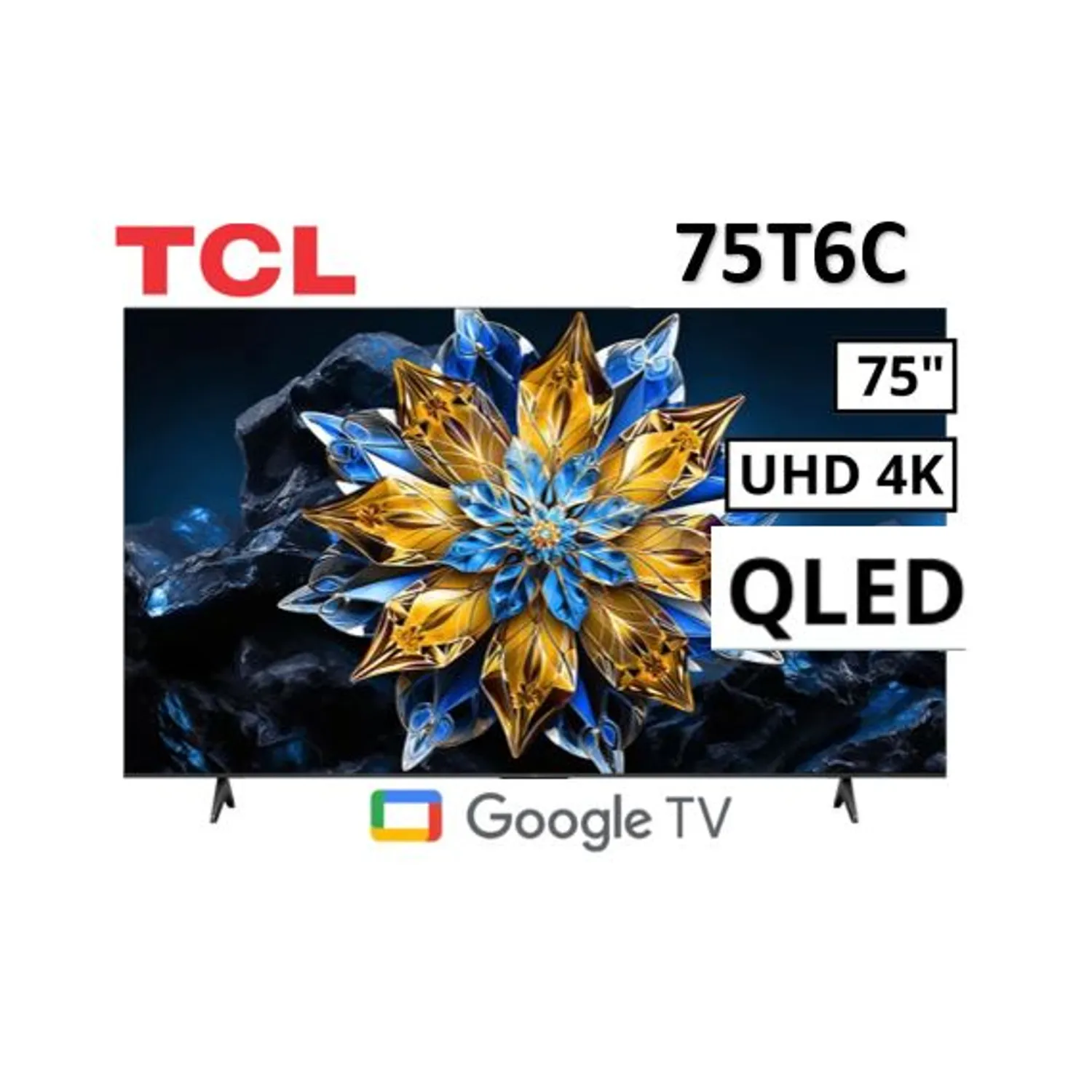 TELEVISOR TCL QLED 75 UHD 4K SMART TV 75T6C - 1