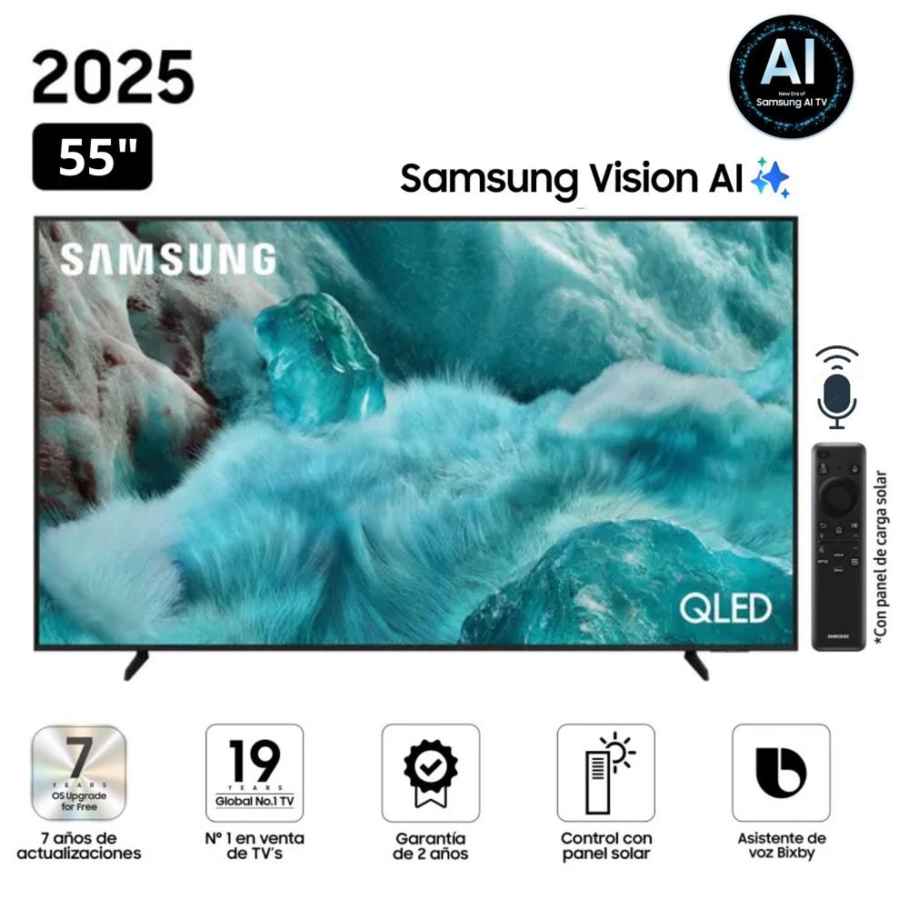 TELEVISOR QLED 55 4K ULTRA HD TIZEN QN55Q7F5AGXPE - 1