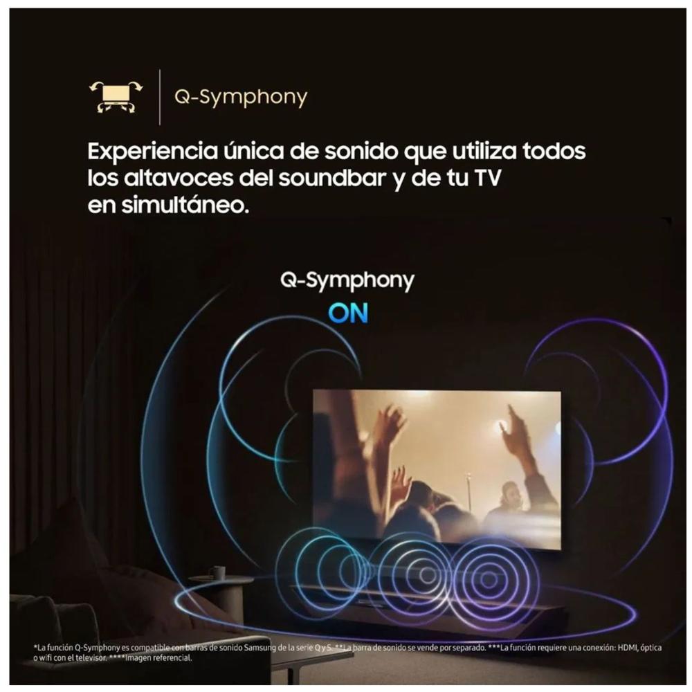 TELEVISOR QLED 55 4K ULTRA HD TIZEN QN55Q7F5AGXPE - 4