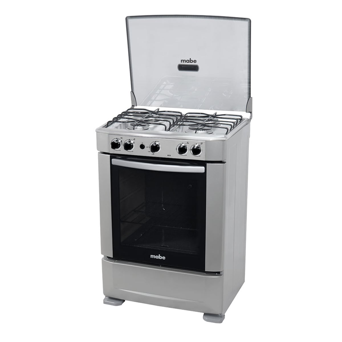 COCINA MABE CMP6012AG0 A GAS DE PIE 60 CM 4 QUEMADORES SILVER - 4
