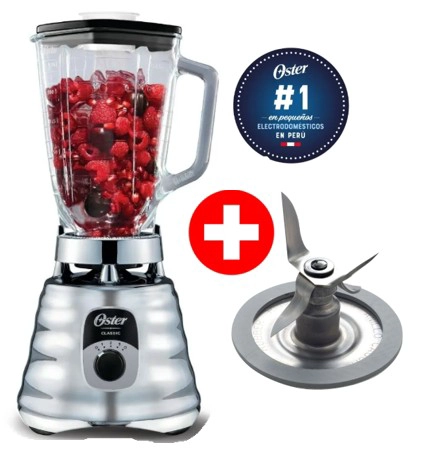 LICUADORA OSTER CLASICA BLST4655 1.25L 3 VELOCIDADES - 1