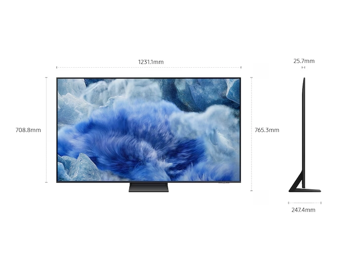 TELEVISOR SAMSUNG QLED 55' UHD 4K VISION AI SMART TV QN55Q8FAAGXPE - 3