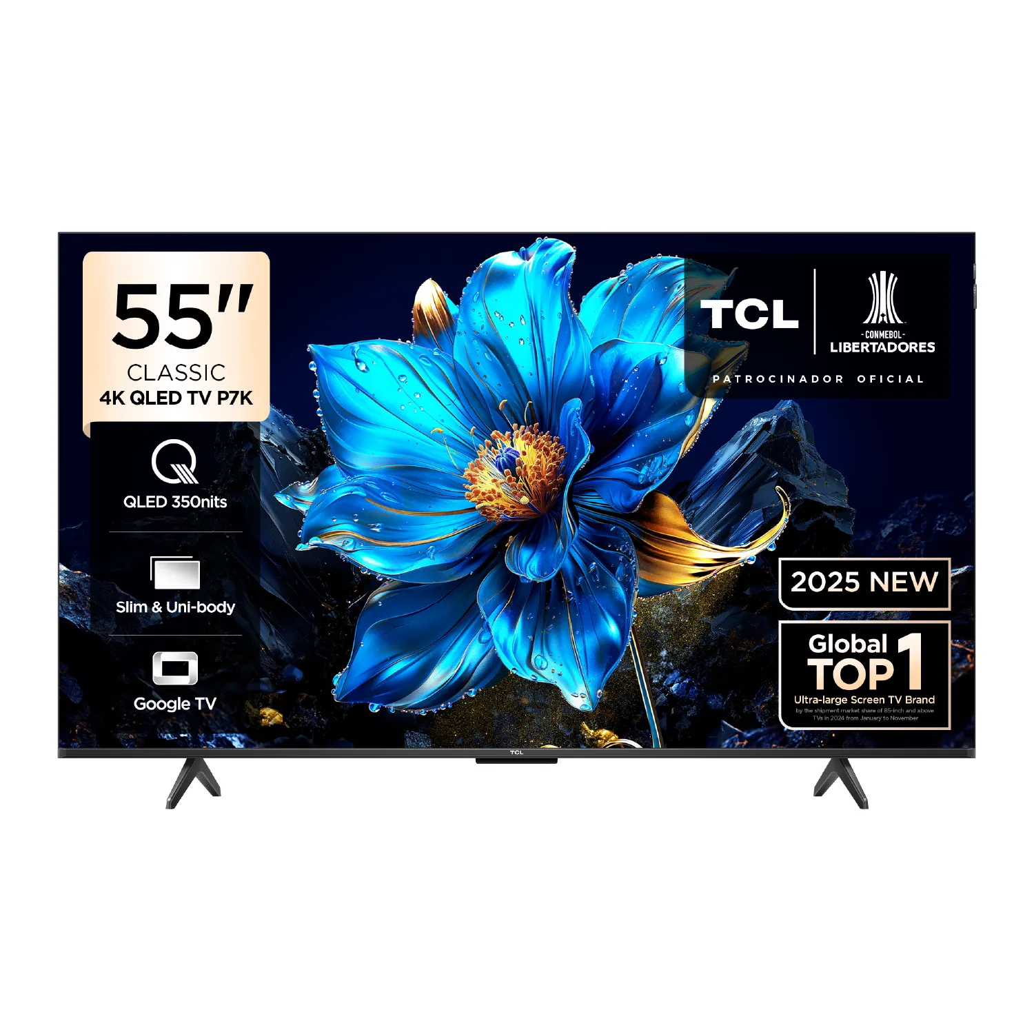 TELEVISOR TCL SMART TV 55' QLED 4K UHD 55P7K - 1