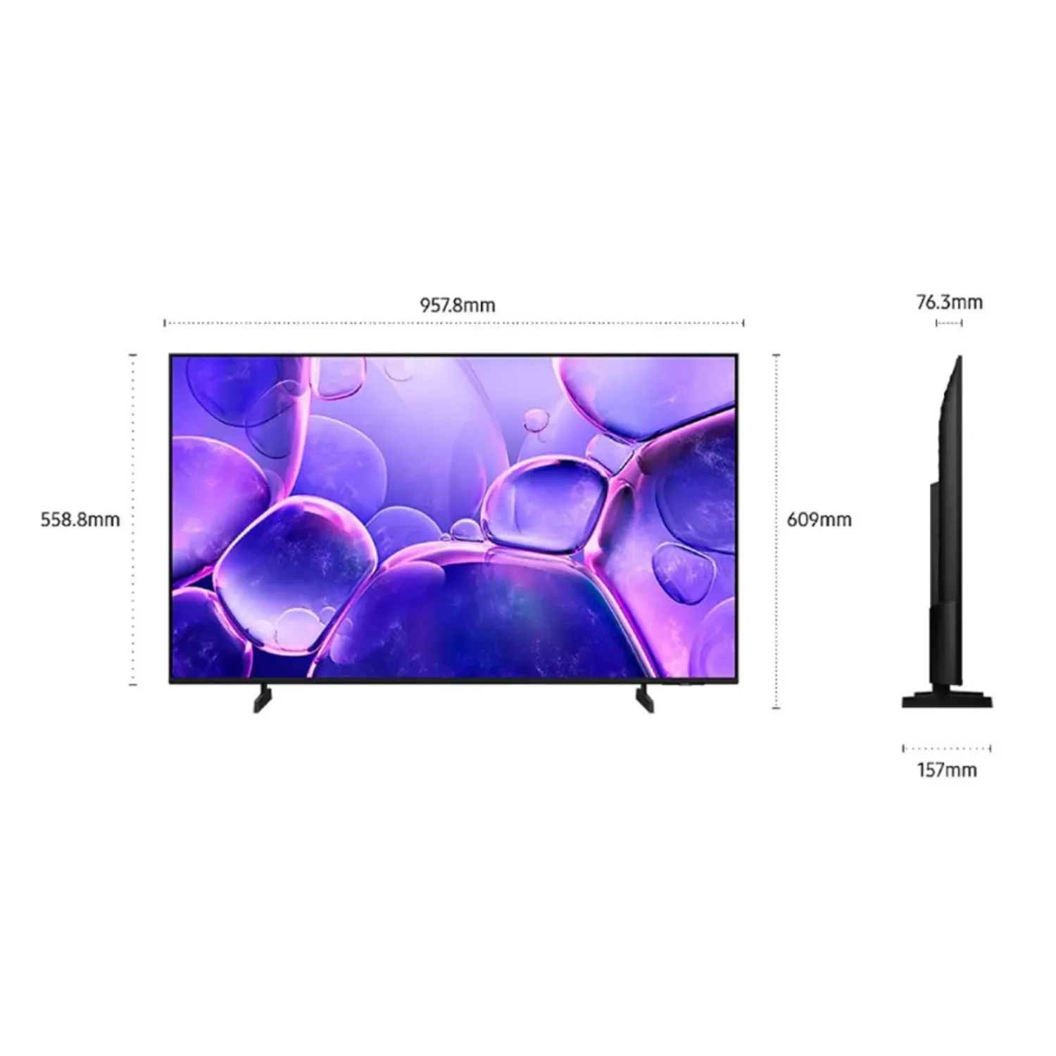 TELEVISOR SAMSUNG 43" SMARTTV 4K UHD - 2