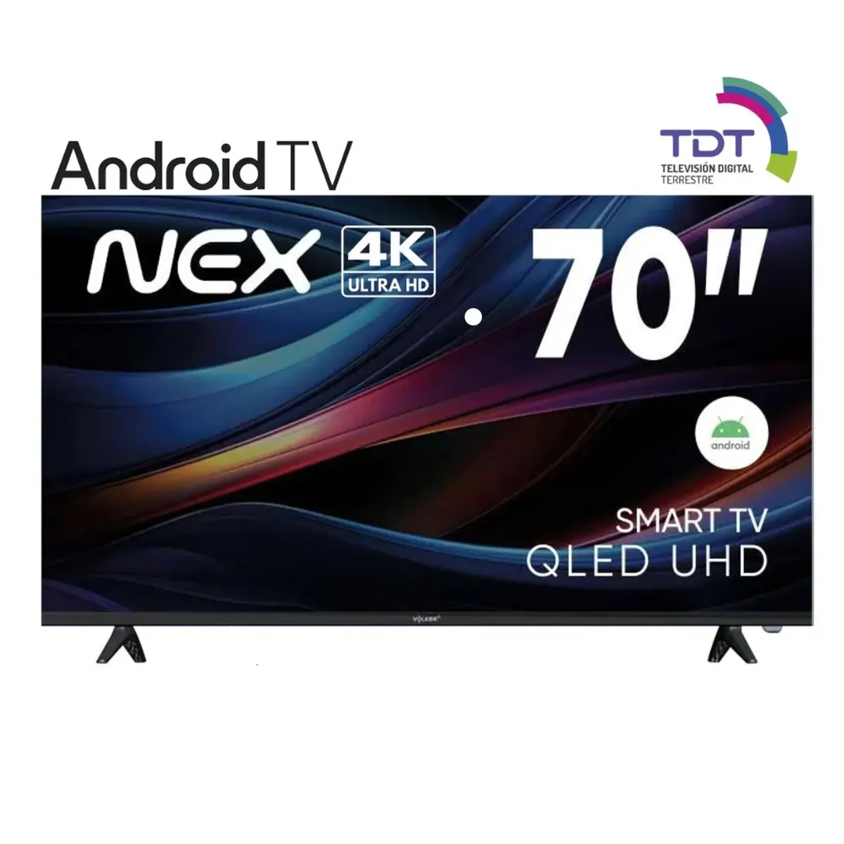 TELEVISOR NEX QLED 70 4K ULTRA HD ANDROID TV TVQLED70S - 1