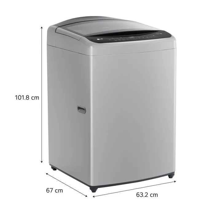 LAVADORA LG AI DD INTELIGENCIA ARTIFICIAL 19KG WT19DV6T GRIS - 2
