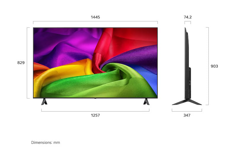 TELEVISOR LG 65' NANO AI SMART TV 4K UHD 65NU800BPSB (2026) - 2