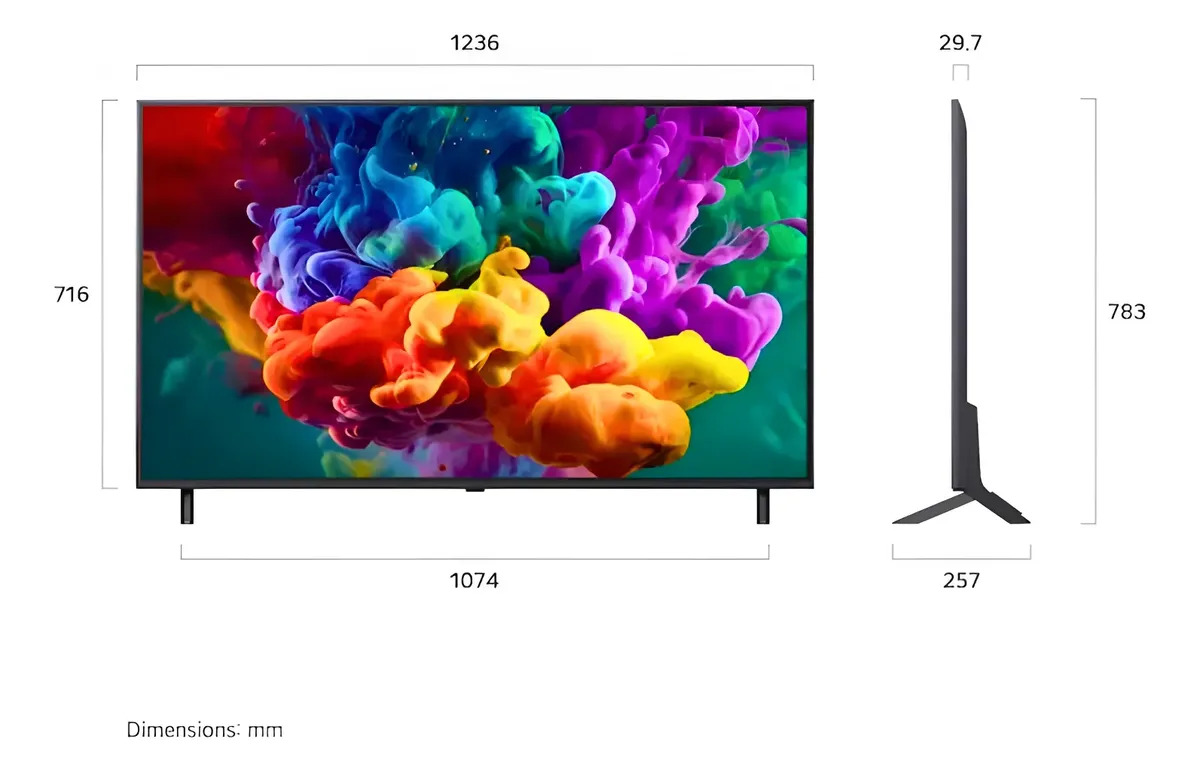 TELEVISOR LG SMART TV 55 MINILED QNED UHD 4K 55QNED65BSA +KITS DE LIMPIEZA PARA TV - 3