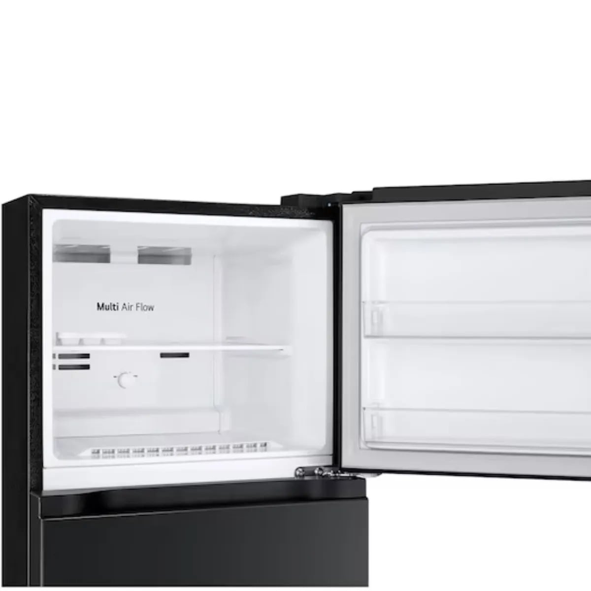 REFRIGERADORA LG 262LT LINEAR COOLING VT26WPM NEGRO MATE+BASE MOVIL - 4