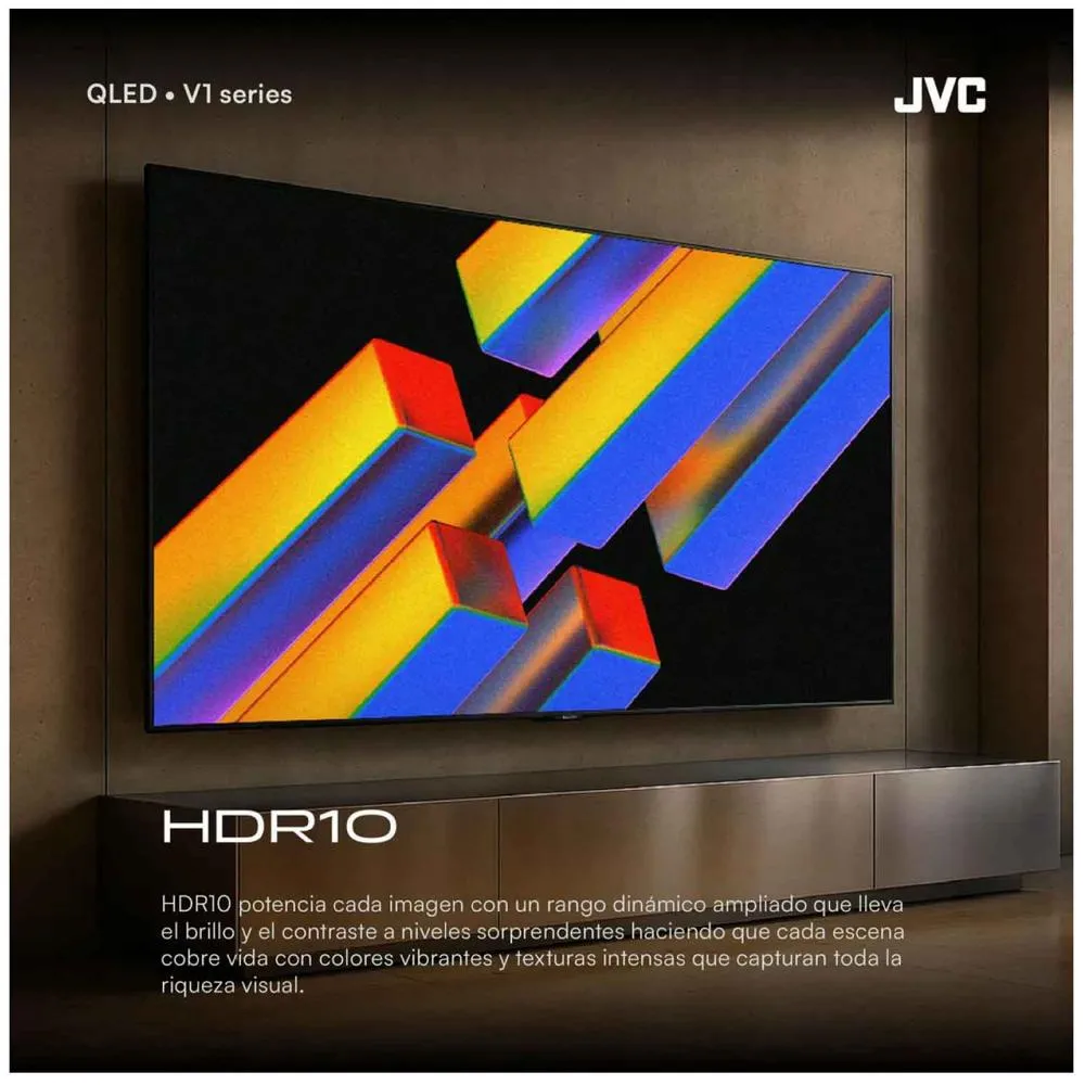 TELEVISOR JVC QLED 50 LT-50KM758 4K UHD GOOGLE TV - 4