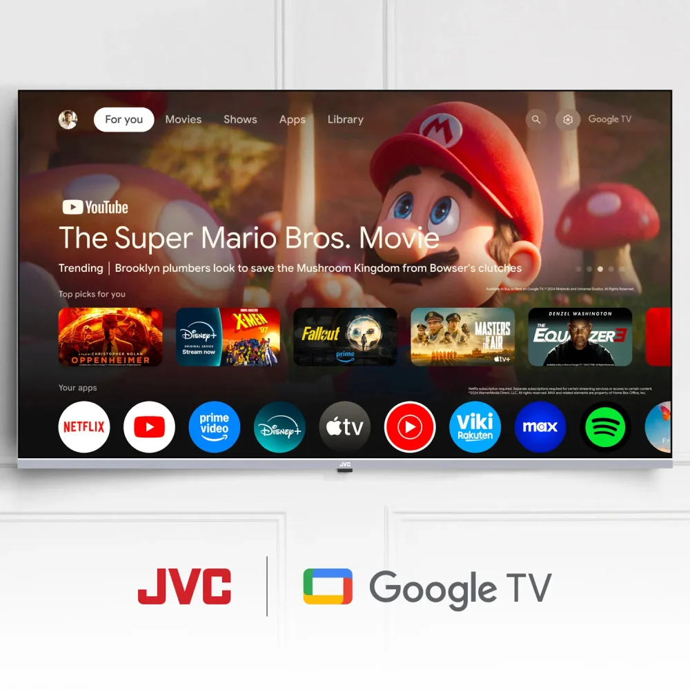 TELEVISOR JVC QLED 50 LT-50KM758 4K UHD GOOGLE TV - 5