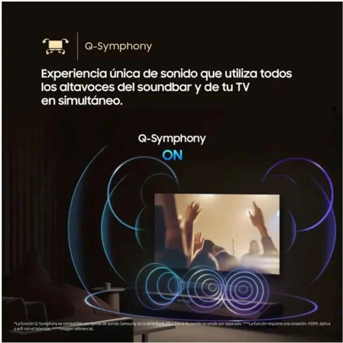 TELEVISOR SAMSUNG 55' UN55U8000HGXPE SMART TV CRYSTAL UHD 4K (2026) - 3